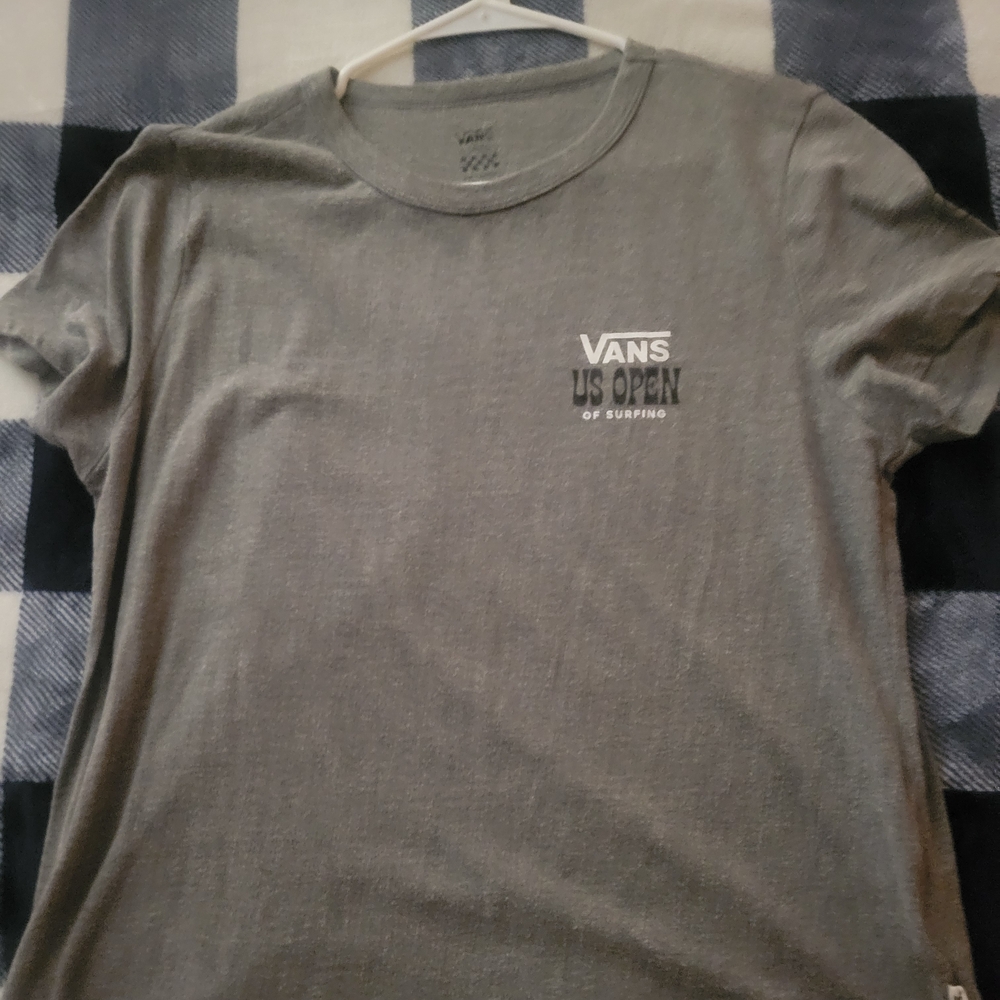 Vans US Open Gray Short Sleeve Tee